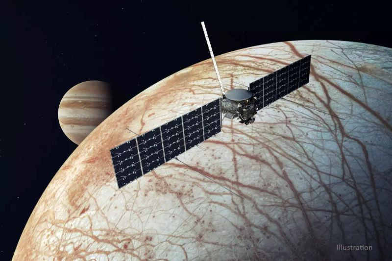 美国宇航局的木卫二快船将乘坐SpaceX猎鹰火箭前往木星冰冷的卫星